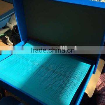 plastic heddles /wire healds for weaving textile machine parts 35-65mm thickness