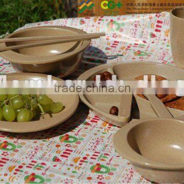 Professional Healthy Material Eco-green Biodegradable Tableware photo-3
