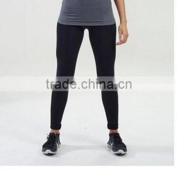 Latest fashion sport leggign black yoga leggings fitness for women