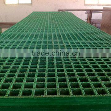 green color frp grating with sanded surface anti skid