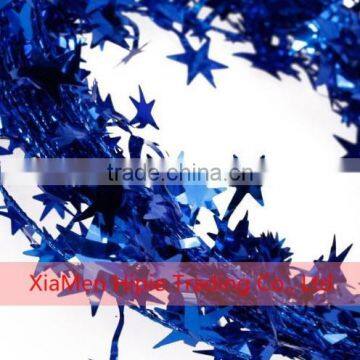 New Shiny Purple Shooting Stars Garland Party Decoration Of Wire Strand photo-3