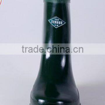 35kv Mens Rubber Insulation Half Boots Working Boots From China photo-4