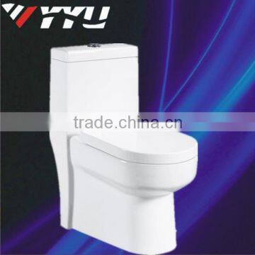 Color toilet One Piece Toilets Siphonic toilet ceramic bathroom toilet alibaba china Y8004