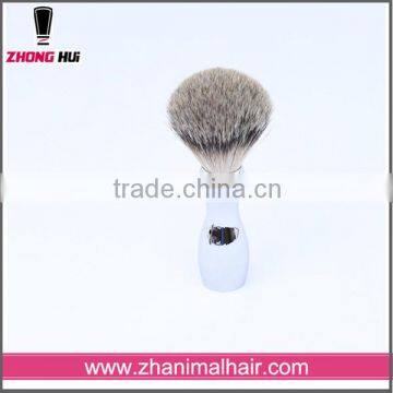 high end long handle badger shaving knot brush