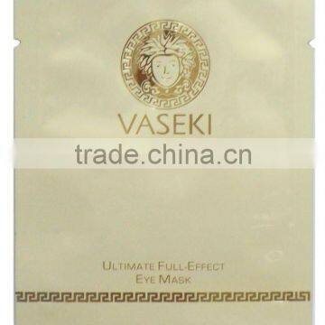 facial mask packaging bag with hot stamping