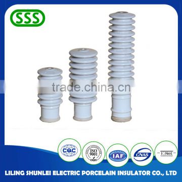 High voltage lightning arrester ceramic bushing porcelain Insulator