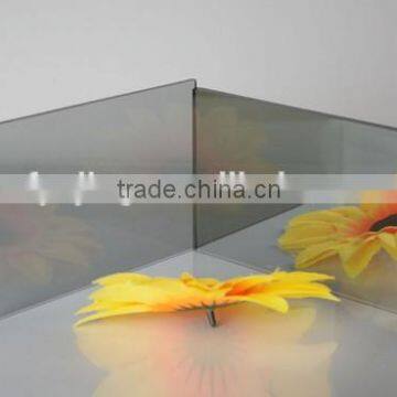 3mm 4mm 5mm colored glass mirror grey bronze glass mirror factory price wholesale