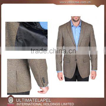 High quality thick wool fabrics mens suit custom made in China                        
                                                                                Supplier's Choice