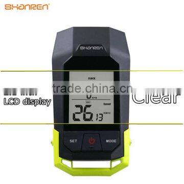 Shanren wireless cadence sensor waterproof cree LED light perfect cycle computer