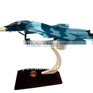 diecast metal scale combat aircraft model