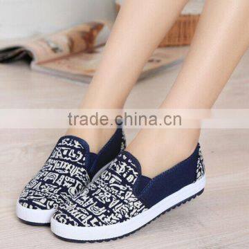 New style hot sale comfortable canvas shoes wholesale