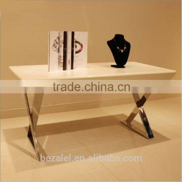 Stainless Steal and Acrylic Display Rack,supermarket Rack