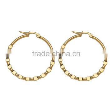 Hot Gold Plated Ear Cartilage Piercing Huggie Hinged Hoop Earrings