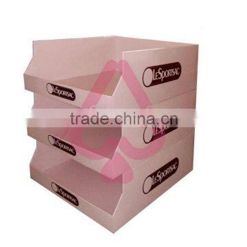 creative 3 layers cardboard display box