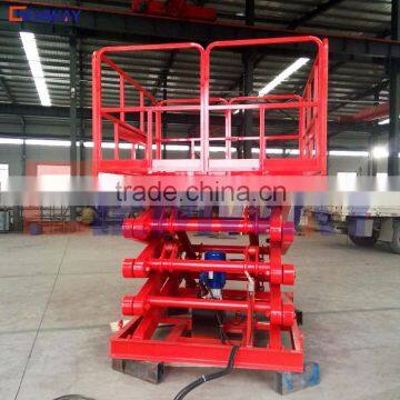 Trade Assurance Customized hydraulic scissor platform/small platform scissor lift