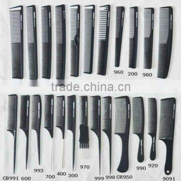 head resistant hairdress comb carbon plastic hair comb