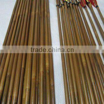 Bamboo arrow shaft