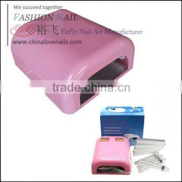 Good Quality Nail Art Gel Machine 36w Pink Black White Gel Curing Nail Art Lamp photo-4