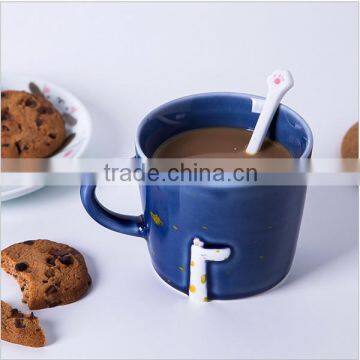Cute Mini Ceramic Couples Coffee Mugs Cups photo-4