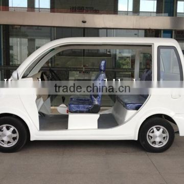 Long range electric assisted city sightseeing bus with CE certification