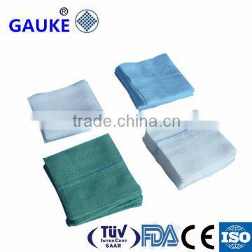 CE FDA ISO Approved sterile medical absorbent cotton gauze swabs