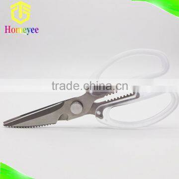 Transparent handle come apart heavy duty multi-use kitchen scissor