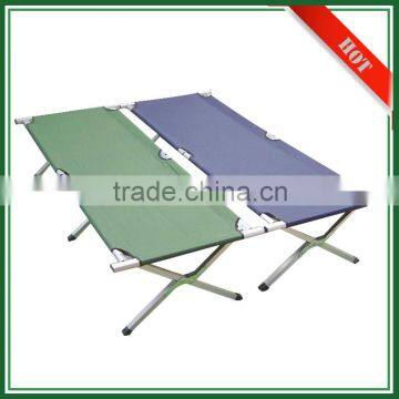 Wholesale 600D Oxford Military Folding Aluminum Metal Camp Beds