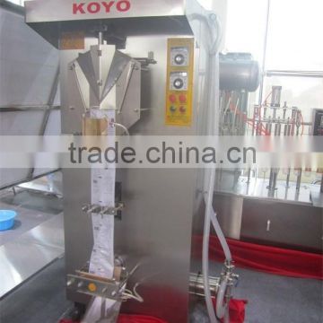 Nigerial hot popular automatic plastic sachet drinking water making machine