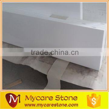 artificial stone countertop white micro crystallized glass stone