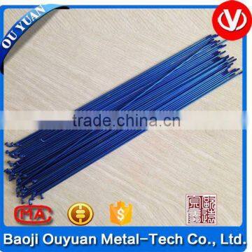 Straight Titanium Bike Rainbow Color Spoke photo-2