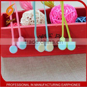Fashionable Earphone,Colorful Earphones ,Flat Cable Earphone. photo-4