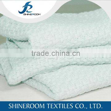 Comfortable Wholesale Best Quality Moss Stitch Blanket
