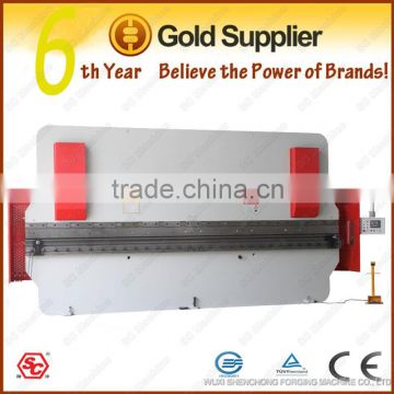 WC67Y-125/6000 metal sheet hydraulic press folding machine