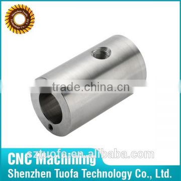 Aluminum cnc turning, aluminum tube with difference size according to drawing