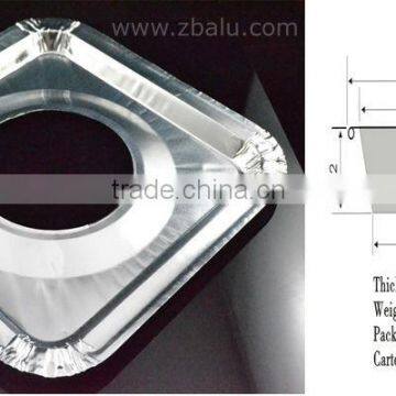 8" Square Aluminium Foil Gas Protector