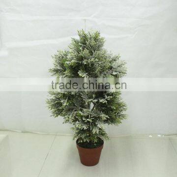 outdoor decoration cypress artificial winter trees