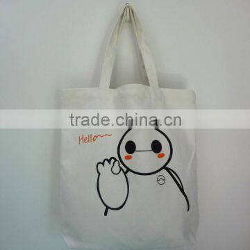 Recycled white tote bags