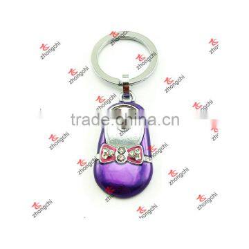 Supply Factory Price Custom Metal Shoe Shape Keychain Keyring (CSK51126)