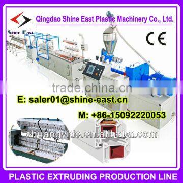 PVC window frame machine / wood plastic composite profile machine / making equipment