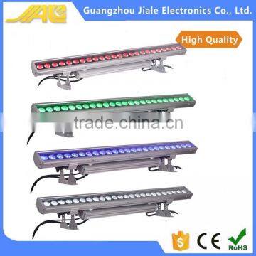 high Power 24pcs 10w RGBW 4in1 Ip65 led wall wash light outdoor lighting