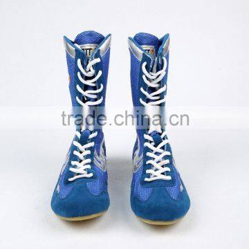 new proudcts high quality custom made high-top leather boxing shoes boots