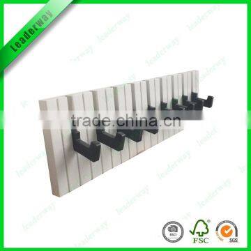 Morden Wooden Piano Keyboard Clothes Hook photo-6