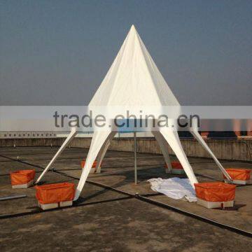 Star tent, star tent canopy, white star tent