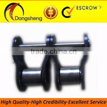 Black chain repair links of duplex chain