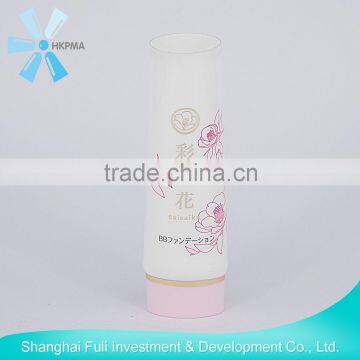 Silk-screen Printing Plastic Tube for Cosmetic Usage With Flip Top Cap