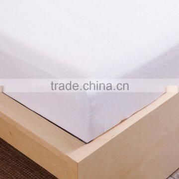 TPU Laminated Hotel Elastic Flannel Fitted Sheets 100 Cotton photo-3