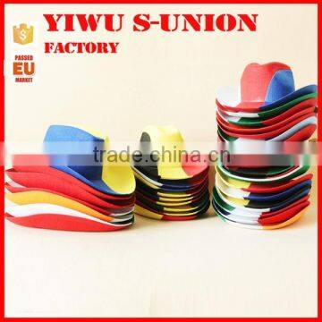 Red Non Woven Felt Cowboy Christmas Party Hats photo-4