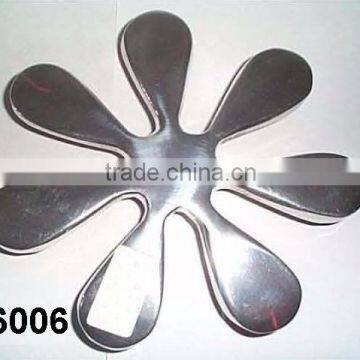 Cast Aluminum Metal Kitchen & Table Decoration Trivets Mirror Polish