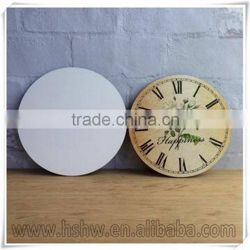 MDF Wall Clock For Dye Sublimation for Heat Transfer Promotional photo-3