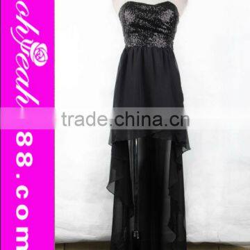 Elegant ladies party wear new fashion long dresses evening
